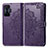 Custodia Portafoglio In Pelle Fantasia Modello Cover con Supporto per Xiaomi Redmi K50 Gaming 5G Viola