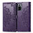 Custodia Portafoglio In Pelle Fantasia Modello Cover con Supporto per Xiaomi Redmi Note 10 Pro 4G Viola