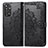 Custodia Portafoglio In Pelle Fantasia Modello Cover con Supporto per Xiaomi Redmi Note 11 Pro 5G Nero