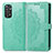 Custodia Portafoglio In Pelle Fantasia Modello Cover con Supporto per Xiaomi Redmi Note 11 Pro 5G Verde