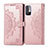 Custodia Portafoglio In Pelle Fantasia Modello Cover con Supporto per Xiaomi Redmi Note 11 SE 5G Oro Rosa
