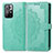 Custodia Portafoglio In Pelle Fantasia Modello Cover con Supporto per Xiaomi Redmi Note 11T 5G Verde