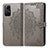 Custodia Portafoglio In Pelle Fantasia Modello Cover con Supporto per Xiaomi Redmi Note 12S Grigio