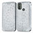 Custodia Portafoglio In Pelle Fantasia Modello Cover con Supporto S01D per Motorola Moto E30