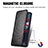 Custodia Portafoglio In Pelle Fantasia Modello Cover con Supporto S01D per Motorola Moto Edge X30 5G