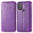 Custodia Portafoglio In Pelle Fantasia Modello Cover con Supporto S01D per Motorola Moto G Play Gen 2