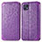 Custodia Portafoglio In Pelle Fantasia Modello Cover con Supporto S01D per Motorola Moto G50 5G Viola