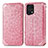 Custodia Portafoglio In Pelle Fantasia Modello Cover con Supporto S01D per Oppo Find X5 5G