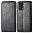 Custodia Portafoglio In Pelle Fantasia Modello Cover con Supporto S01D per Oppo Find X5 5G Nero