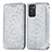 Custodia Portafoglio In Pelle Fantasia Modello Cover con Supporto S01D per Oppo Reno6 5G