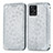 Custodia Portafoglio In Pelle Fantasia Modello Cover con Supporto S01D per Realme 8i