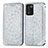 Custodia Portafoglio In Pelle Fantasia Modello Cover con Supporto S01D per Realme 9 SE 5G