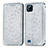 Custodia Portafoglio In Pelle Fantasia Modello Cover con Supporto S01D per Realme C20A