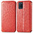 Custodia Portafoglio In Pelle Fantasia Modello Cover con Supporto S01D per Realme V11 5G Rosso