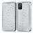 Custodia Portafoglio In Pelle Fantasia Modello Cover con Supporto S01D per Samsung Galaxy A02s