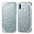 Custodia Portafoglio In Pelle Fantasia Modello Cover con Supporto S01D per Samsung Galaxy A11