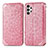 Custodia Portafoglio In Pelle Fantasia Modello Cover con Supporto S01D per Samsung Galaxy A13 4G