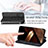 Custodia Portafoglio In Pelle Fantasia Modello Cover con Supporto S01D per Samsung Galaxy A15 4G