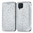 Custodia Portafoglio In Pelle Fantasia Modello Cover con Supporto S01D per Samsung Galaxy A22 4G