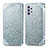 Custodia Portafoglio In Pelle Fantasia Modello Cover con Supporto S01D per Samsung Galaxy A32 4G