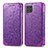 Custodia Portafoglio In Pelle Fantasia Modello Cover con Supporto S01D per Samsung Galaxy F62 5G