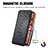 Custodia Portafoglio In Pelle Fantasia Modello Cover con Supporto S01D per Samsung Galaxy M11