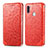 Custodia Portafoglio In Pelle Fantasia Modello Cover con Supporto S01D per Samsung Galaxy M11