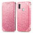 Custodia Portafoglio In Pelle Fantasia Modello Cover con Supporto S01D per Samsung Galaxy M11