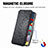 Custodia Portafoglio In Pelle Fantasia Modello Cover con Supporto S01D per Samsung Galaxy M40S