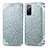 Custodia Portafoglio In Pelle Fantasia Modello Cover con Supporto S01D per Samsung Galaxy S20 FE 4G