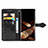 Custodia Portafoglio In Pelle Fantasia Modello Cover con Supporto S01D per Samsung Galaxy S24 Ultra 5G