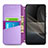 Custodia Portafoglio In Pelle Fantasia Modello Cover con Supporto S01D per Sony Xperia Ace II