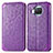 Custodia Portafoglio In Pelle Fantasia Modello Cover con Supporto S01D per Xiaomi Mi 10T Lite 5G Viola