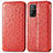 Custodia Portafoglio In Pelle Fantasia Modello Cover con Supporto S01D per Xiaomi Redmi K30S 5G Rosso