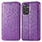 Custodia Portafoglio In Pelle Fantasia Modello Cover con Supporto S01D per Xiaomi Redmi Note 11S 4G Viola