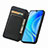 Custodia Portafoglio In Pelle Fantasia Modello Cover con Supporto S02D per Huawei Enjoy 50