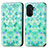 Custodia Portafoglio In Pelle Fantasia Modello Cover con Supporto S02D per Huawei Enjoy 50