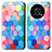 Custodia Portafoglio In Pelle Fantasia Modello Cover con Supporto S02D per Huawei Enjoy 50 Pro Colorato