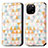 Custodia Portafoglio In Pelle Fantasia Modello Cover con Supporto S02D per Huawei Enjoy 50z