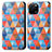 Custodia Portafoglio In Pelle Fantasia Modello Cover con Supporto S02D per Huawei Enjoy 50z