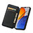 Custodia Portafoglio In Pelle Fantasia Modello Cover con Supporto S02D per Huawei Enjoy 50z