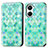 Custodia Portafoglio In Pelle Fantasia Modello Cover con Supporto S02D per Huawei Nova 10 SE