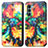 Custodia Portafoglio In Pelle Fantasia Modello Cover con Supporto S02D per Motorola Moto Edge S30 5G Multicolore