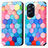 Custodia Portafoglio In Pelle Fantasia Modello Cover con Supporto S02D per Motorola Moto Edge X30 5G