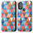 Custodia Portafoglio In Pelle Fantasia Modello Cover con Supporto S02D per Motorola Moto G Play Gen 2