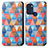 Custodia Portafoglio In Pelle Fantasia Modello Cover con Supporto S02D per Motorola Moto G60s