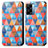 Custodia Portafoglio In Pelle Fantasia Modello Cover con Supporto S02D per Oppo K10 5G India