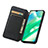 Custodia Portafoglio In Pelle Fantasia Modello Cover con Supporto S02D per Realme C33 (2023)