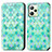 Custodia Portafoglio In Pelle Fantasia Modello Cover con Supporto S02D per Realme C35