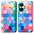 Custodia Portafoglio In Pelle Fantasia Modello Cover con Supporto S02D per Realme C55